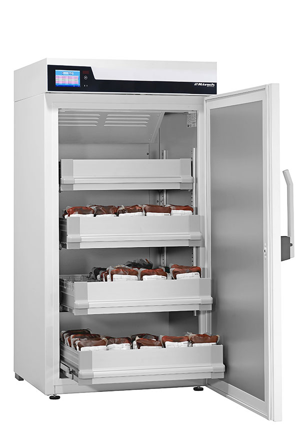Blood bank refrigerator